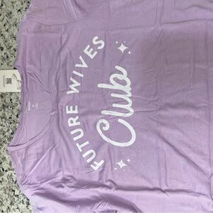 Purple 'Future Wives Club' T-Shirt
